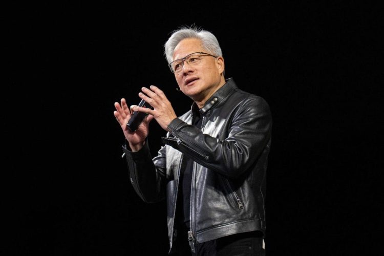 Jensen Huang, CEO of NVIDIA, speaking on stage at NVIDIA GTC 2026 in San Francisco